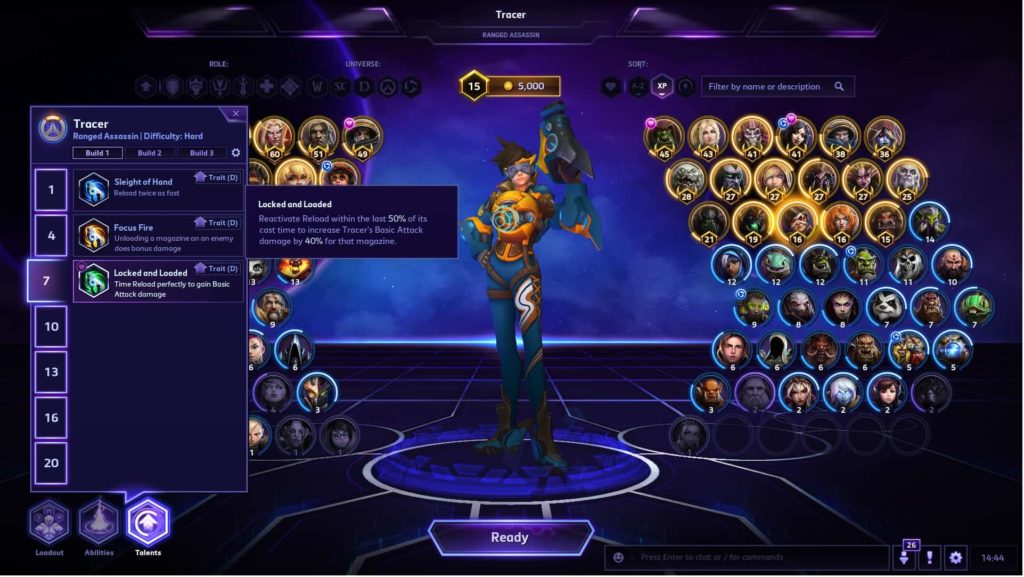 hots tracer talents