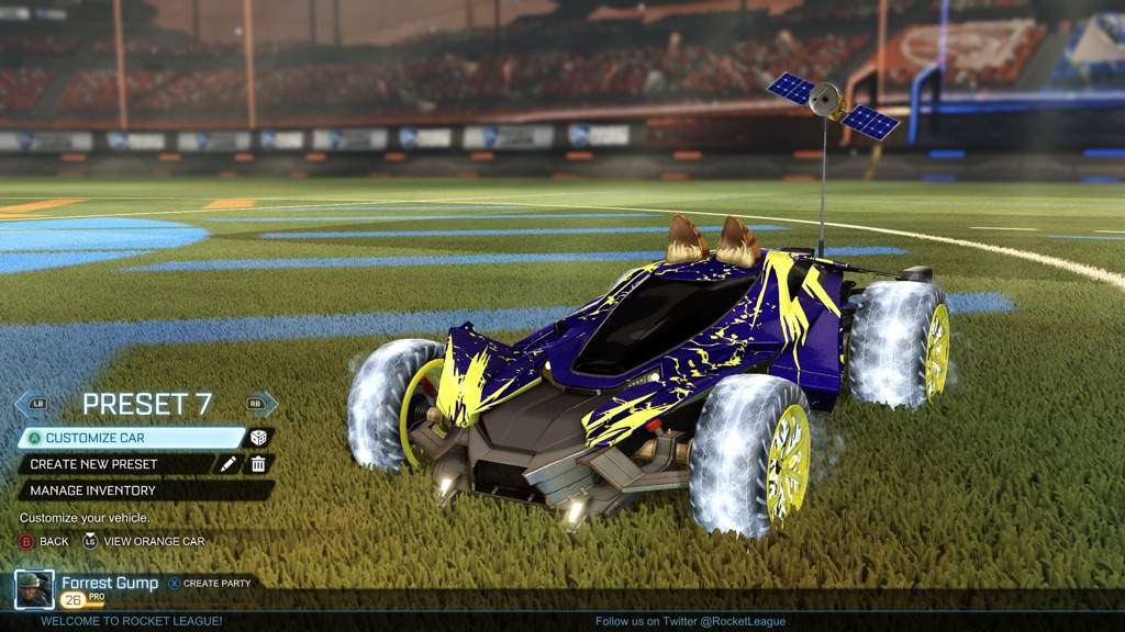 Rocket league mantis